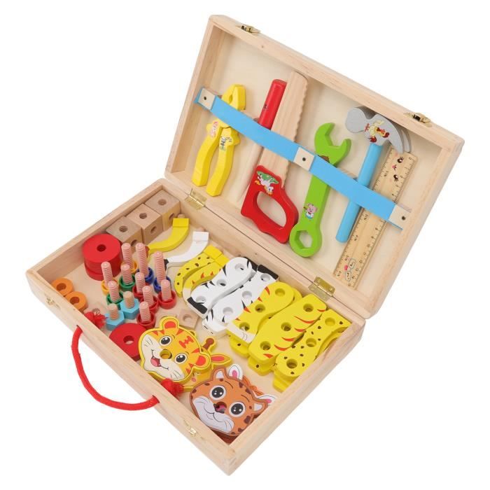 Boîte à outils de réparation pour enfants Jouets Puzzle Kit d