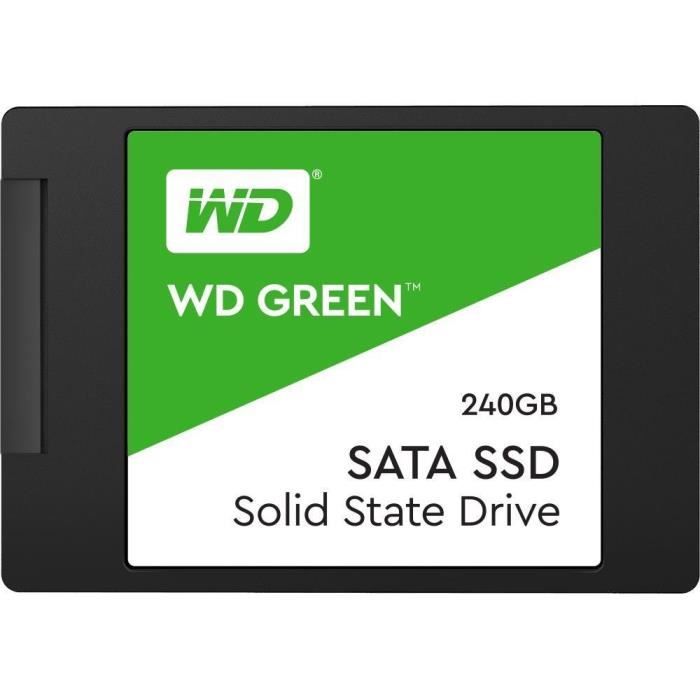 WD Green™ - Disque SSD Interne - 240Go - M.2 SATA (WDS240G2G0B) - Cdiscount  Informatique