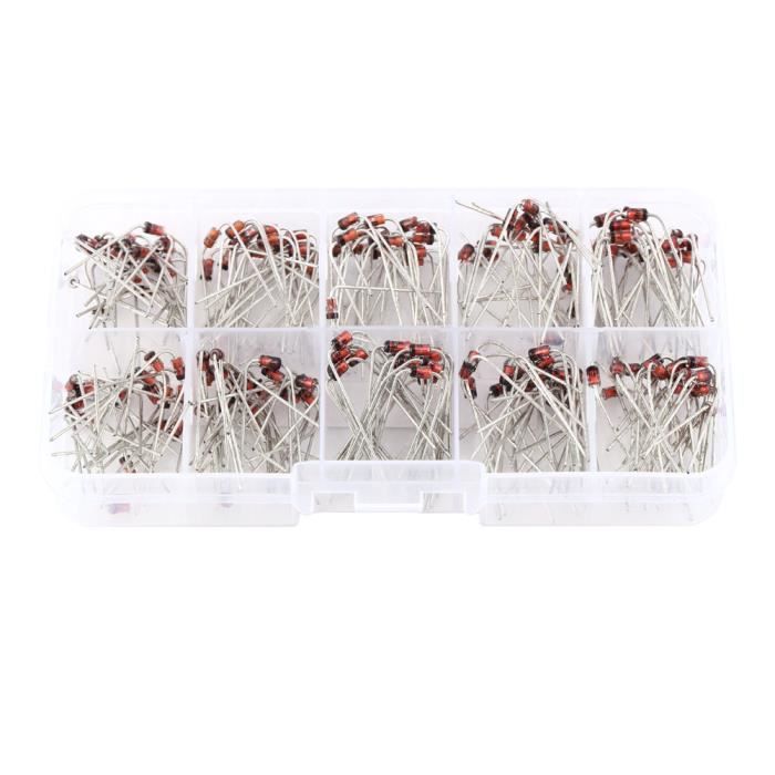 Kit Diodes TVS SMB 600W Bi-directionnelles - 20 Valeurs X 10 Pièces - Protection Contre Les Surtensions électroniques