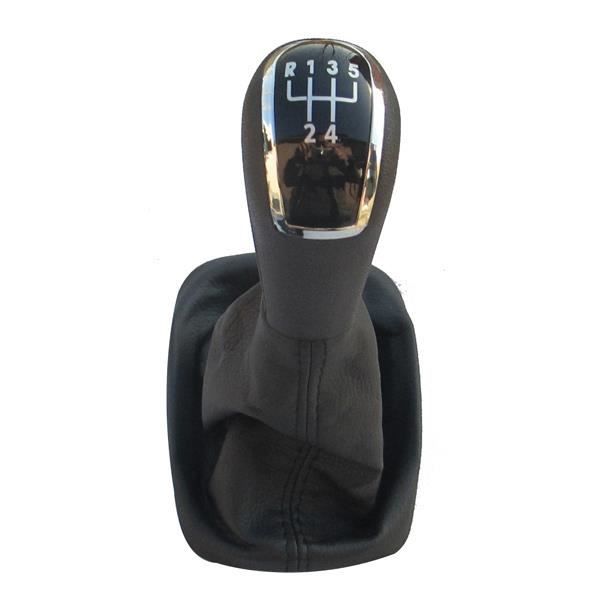Pommeau De Levier De Vitesse Pour Kia Sportage 2011-2015, Rio, Veloster - Noir, 5/6 Vitesses, Matériau ABS