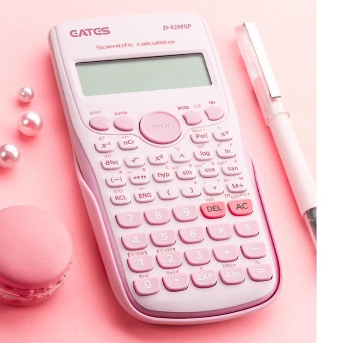 KK-82MS-D Calculatrice Scientifique Portable Avec 240 Fonctions