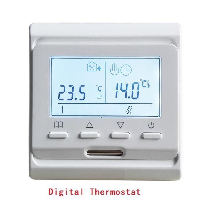 Sonde Thermostat RUIZHI Thermostat Numérique XH-W3001 Avec Sonde Temperature, AC 110V-220V/1500W Interrupteur De Température Avec LED Display Pour Incubation, Protection Thermique, Terrarium(2 Pièces