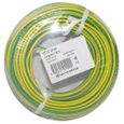 Câble d’installation H07V-U jaune et vert 25 m 2.5mm² avec isolant en PVC - FILS & CÂBLES - 60101028C-1