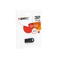 Clé USB - EMTEC D250 Mini - 32 Go - USB 2.0 - Noir-1