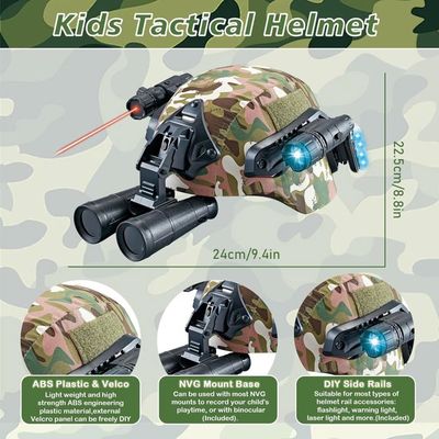 Casque militaire imprimé camouflage adulte : Deguise-toi, achat de Accessoires