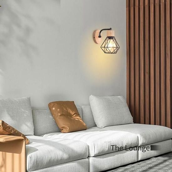 Applique Murale Nordique En Marbre Naturel Abat-Jour Demi-Lune - Lampe Vintage Pour Chambre, Entrée Et Porche