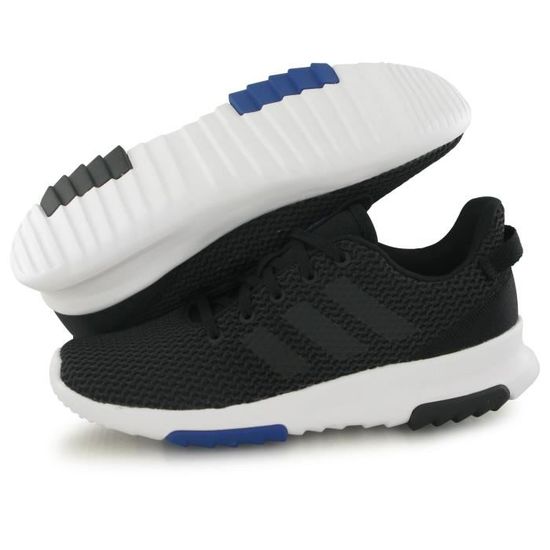 Baskets mode enfant Adidas Neo Cloudfoam Racer Tr noir ADIDAS
