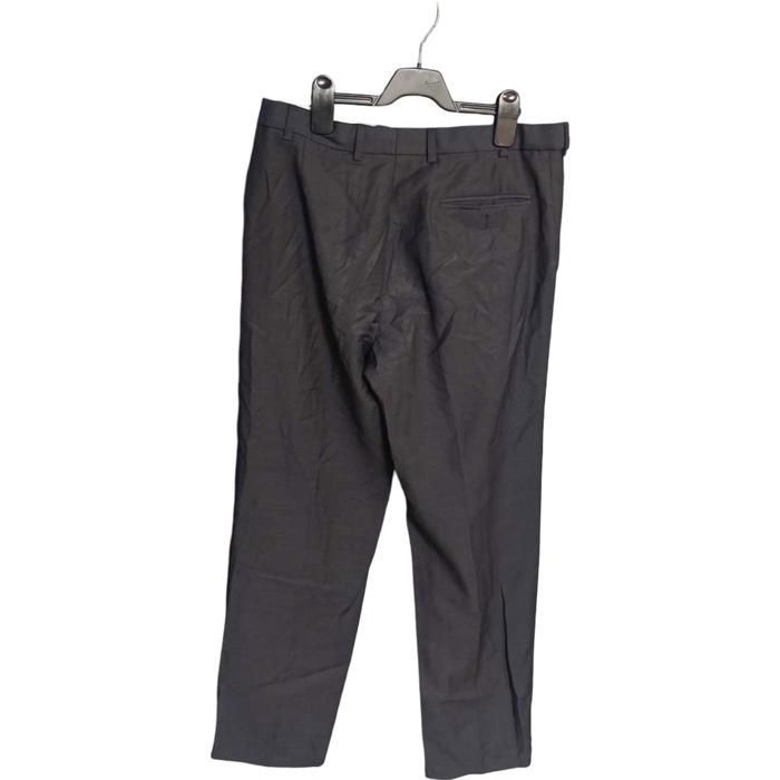 Pantalon Homme Marks & Spencer Bleu Marine à Plis - Taille 36, Longueur 29" - Neuf Avec étiquettes