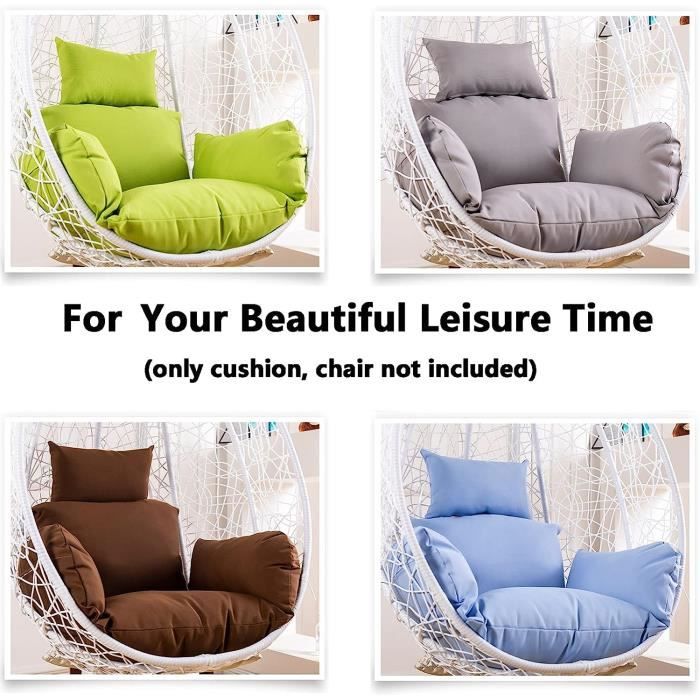 Oeuf Suspendu Exterieur Jardin Housse Imperméable Pour Fauteuil Suspendu - Tissu Oxford 420D - 185x117x198 Cm - Protection Jardin Housse Imperméable Oxford 420D