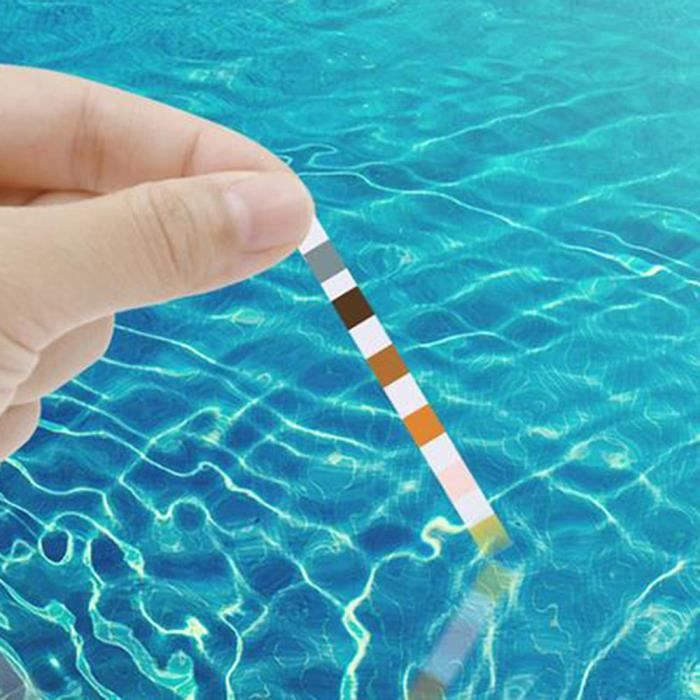 Bandelettes Test Sel Pour Piscine & Spa - Mesure Rapide Du Chlore Et De La Salinité, Résultat En 30 Sec - 2