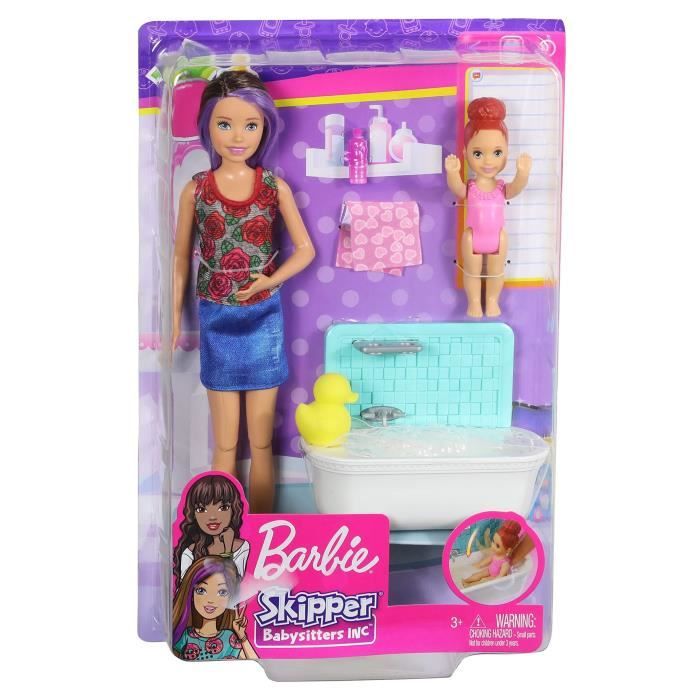 Coffret barbie famille best sale