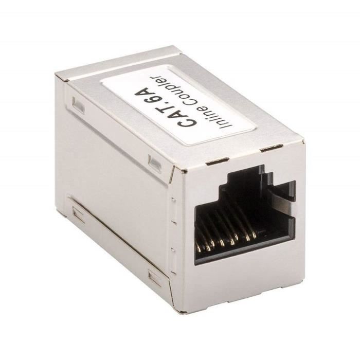 Connecteur RJ45 - GOOBAY - 72499 - CAT 6A - Véritable blindage ...