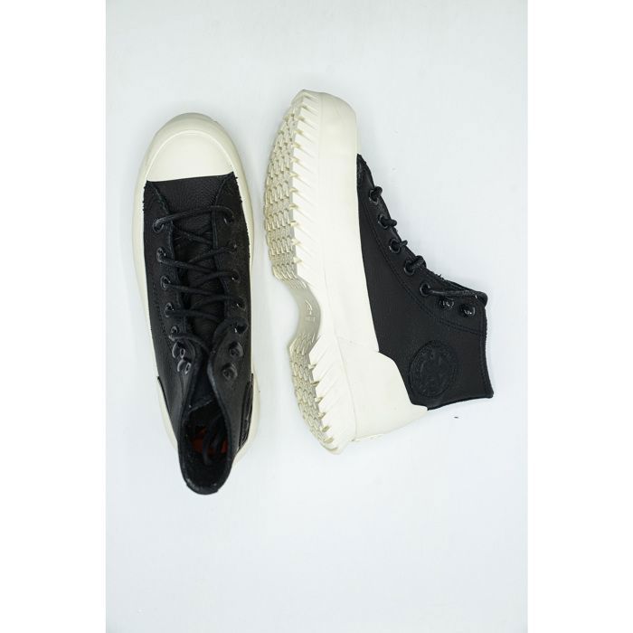 Converse haute noire chuck taylor all star en cuir top