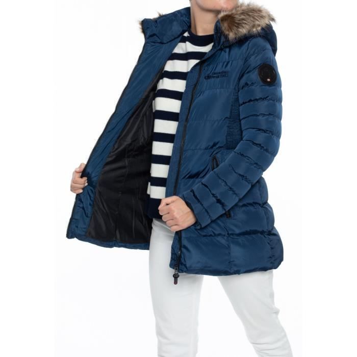 CANADIAN PEAK Doudoune Femme ANIESIK Noir Femme Noir Cdiscount
