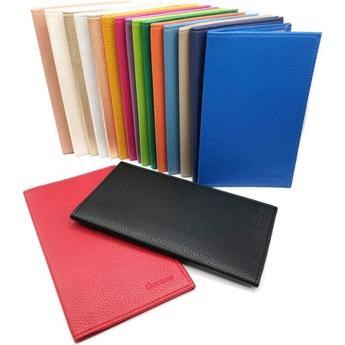 Porte-Cartes En Cuir Vachette 2 Emplacements - Compact 10x7.5 Cm, Idéal Pour Cartes Bancaires - 3