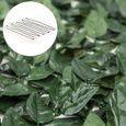 Blumfeldt Fency Dark Leaf Clôture pare-vue Paravent 300x100 cm -mélange vert foncé-2