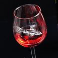 1 pc Verres à vin avec requin Verre gobelet créatif Verre flûtes haut de gamme parfait pour maisons / bars / fêtes-2