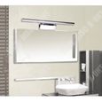 TD® 5050SMD Applique Murale pour salle de bain avec miroir - 21 LED - Acier inoxydable - 5W-2