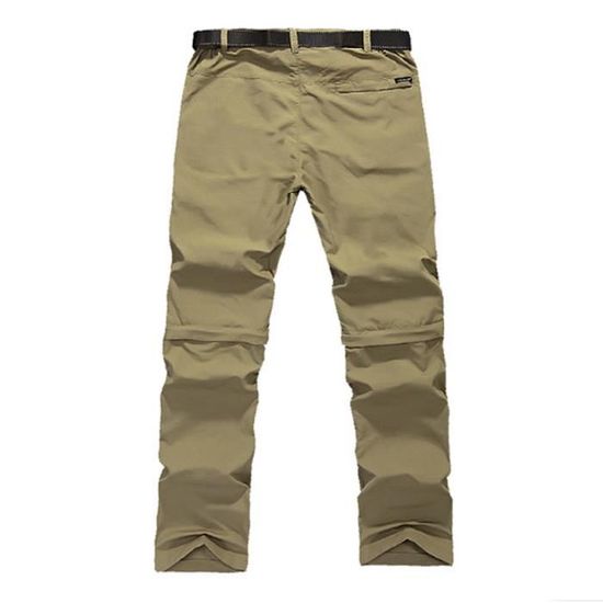 Pantalon Randonnée Convertible Homme - Zip Off Séchage Rapide