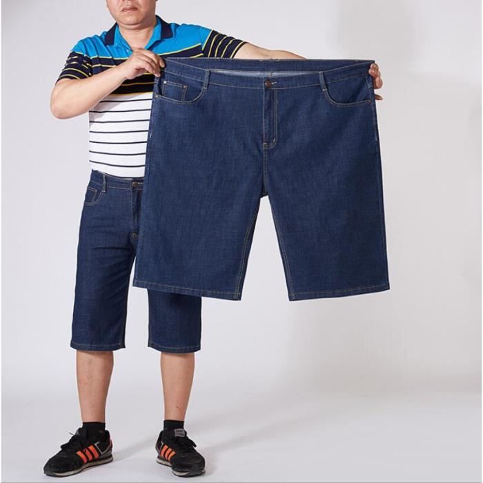 38 62 Short en jean grande taille pour homme pantalon grande