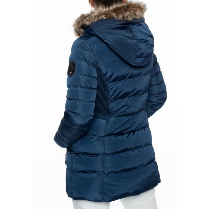 CANADIAN PEAK Doudoune Femme ANIESIK Noir Femme Noir Cdiscount