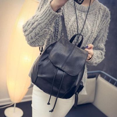G-AVERIL Sac à dos femme en PU cuir Sac dos femme ordinateurCartable Sac à dos college femme Sac a dos 