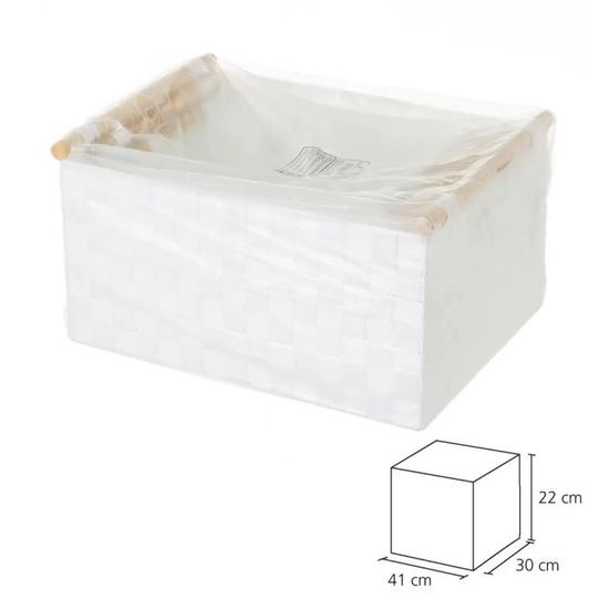 Panier à Linge Tressé Avec Couvercle - Grand Panier Rond Tressé Pour