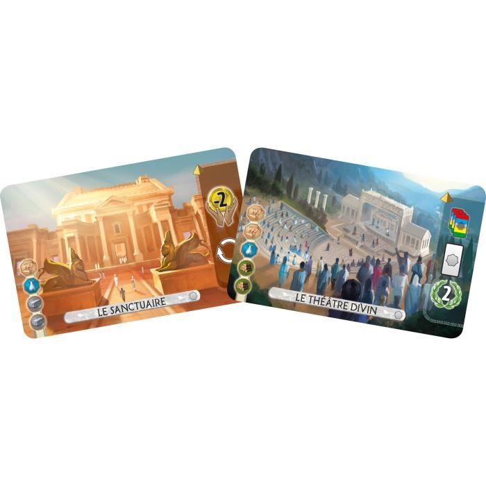 7 Wonders Duel + Extension Agora - Jeu De Société Pour 2 Joueurs Dès 10 Ans - Stratégie Et Civilisation