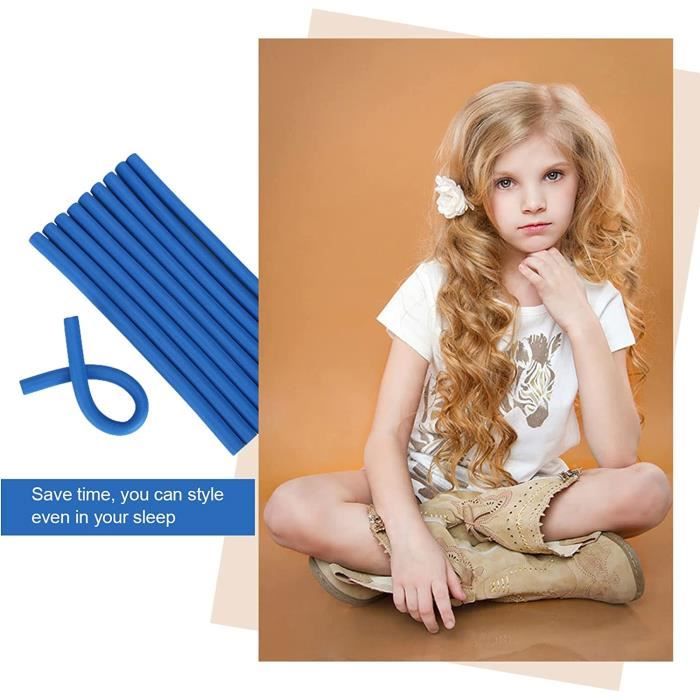 tiges flexibles pour cheveux