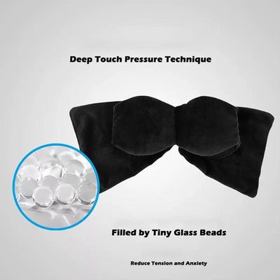 Masque De Sommeil Lesté - Relaxation Yeux, Perles De Verre, Confort Voyage Homme Femme