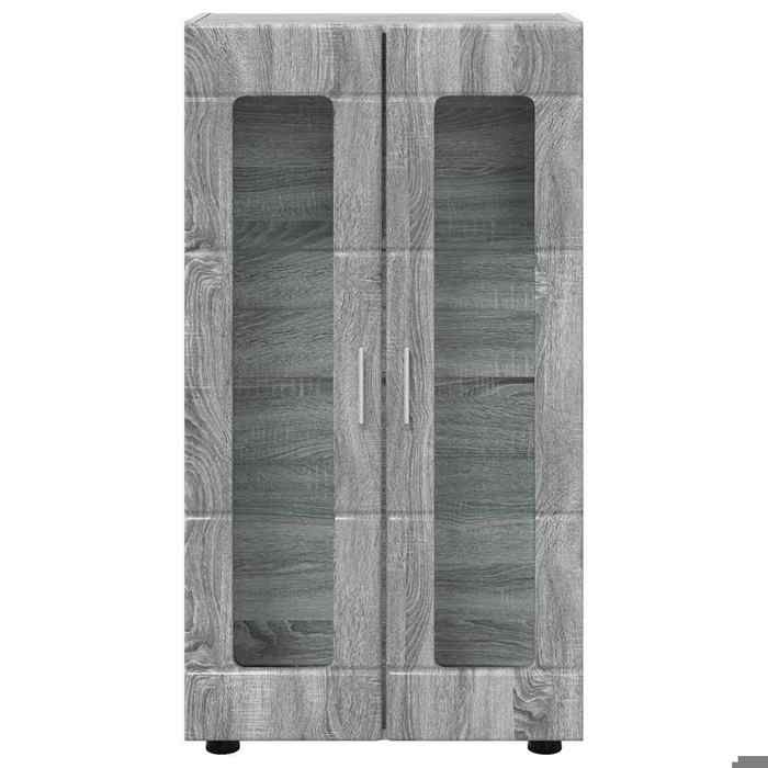 SALALIS - Buffet FLORIN Gris Sonoma 55,5 x 29 x 103 cm Bois d ...