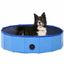 piscine pliable baignoire bassin de baignade bain pour chien chat bleu 80x20 cm pvc cdiscount jardin