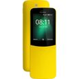 Nokia 8110 4G, 6,22 cm (2.45"), 0,5 Go, 4 Go, 2 MP, KaiOS, Jaune-0