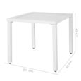 Table Basse De Jardin En Aluminium Achat Vente Pas Cher