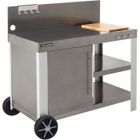 COOK'IN GARDEN Desserte Nova XL sur roues - 122x65x105 cm - Gris