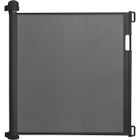 YUENFONG Barrière de protection pour escalier Extensible 0-150cm - Pour bébés et animaux domestiques, Noir