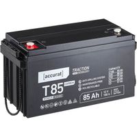 Accurat Traction T85 Carbon Batterie Décharge Lente 85Ah AGM au Plomb