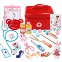 Kit de docteur pour enfants Kit médical de dentiste pour enfants 22 PCS avec kit de jeu de simulation avec kit de jeu de rôle pour m