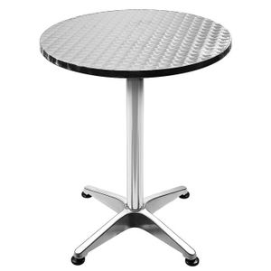 table salon de jardin table rectangulaire moka en polyresine cdiscount jardin
