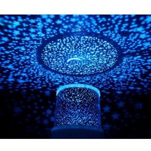 VEILLEUSE Projecteur Lampe LED Etoile Bleu - Veilleuse Galax