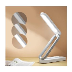 Universal - Lampe de bureau LED portable pliable Lampe de voyage Étudiants  apprennent à lire Lampe de bureau LED alimentée par batterie 1PCS (blanc) -  Lampes de bureau - Rue du Commerce