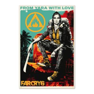 AFFICHE - POSTER FAR CRY 6 - FROM YARA WITH LOVE - AFFICHE Roulée
