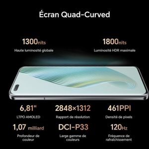 SMARTPHONE HONOR Magic5 Pro Smartphone 5G,12+512 Go,Écran Inc
