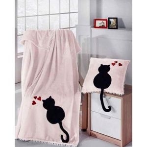 Plaid Motif Chat Achat Vente Pas Cher