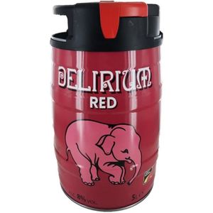BIERE Delirium Red - Bière rouge 8,5° - Fût de 5L