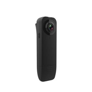 ENREGISTREUR VIDÉO Enregistreur d'application de la loi à vision nocturne infrarouge haute définition,caméra de mouvement - Black-Single camera