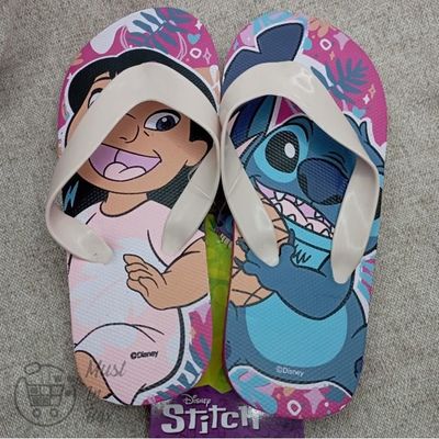 Tongs enfant Lilo & Stitch Fushia - Disney - Semelle antidérapante - Entredoigts en plastique