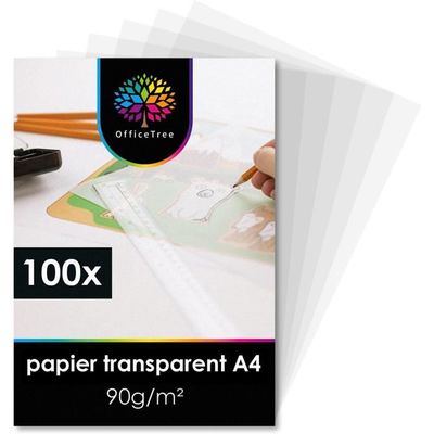 Papier Calque A4, 50 Feuilles Papier Transparentes, 100g-m² Coloré Papier Transparent  Imprimable, pour Scrapbooking, Dessin, Bricola - Cdiscount Beaux-Arts et  Loisirs créatifs