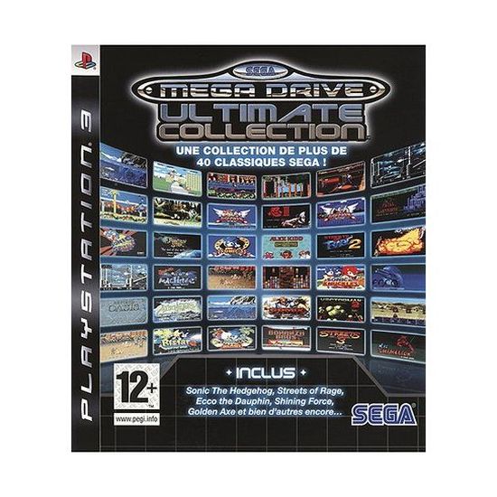 Sega Mega Drive Ultimate Collection Sur PS3 - Très Bon état - Compilation De Jeux