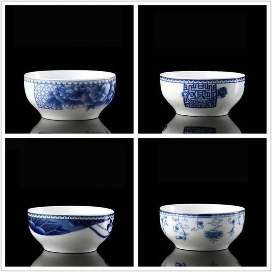 Boîte En Porcelaine Bleue Et Blanche De La Collection Hatcher (Item C